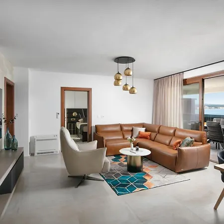 In With Sea View, Terrace, Air Conditioning, Wifi 5176-2 Apartmán *